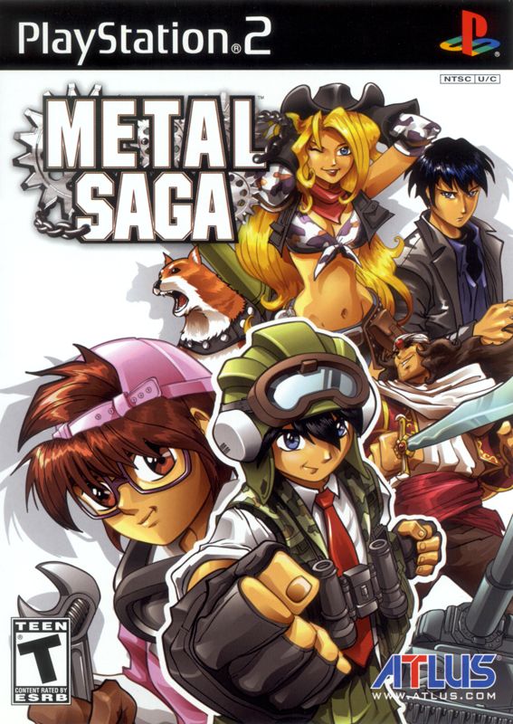 Metal Saga box art for Playstation 2